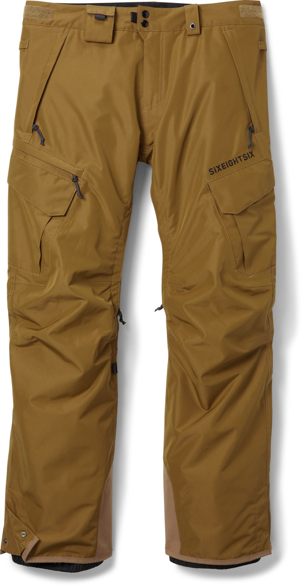 Зимние брюки-карго Smarty 3-в-1 — мужские 686, коричневый брюки 686 smarty 3 in 1 cargo цвет charcoal
