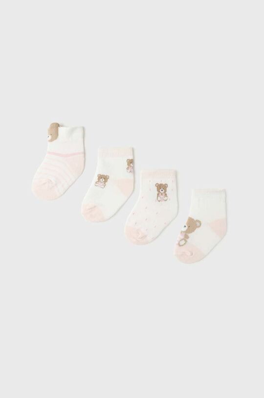 

Носки Mayoral для новорожденных, 4 шт. Mayoral Newborn, розовый