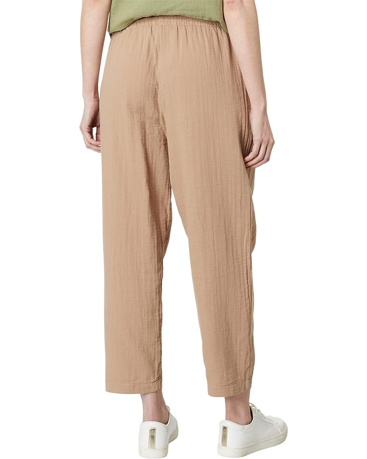Брюки Mod-o-doc Double Layer Gauze Easy-Fit Cropped Trousers, цвет Desert Taupe