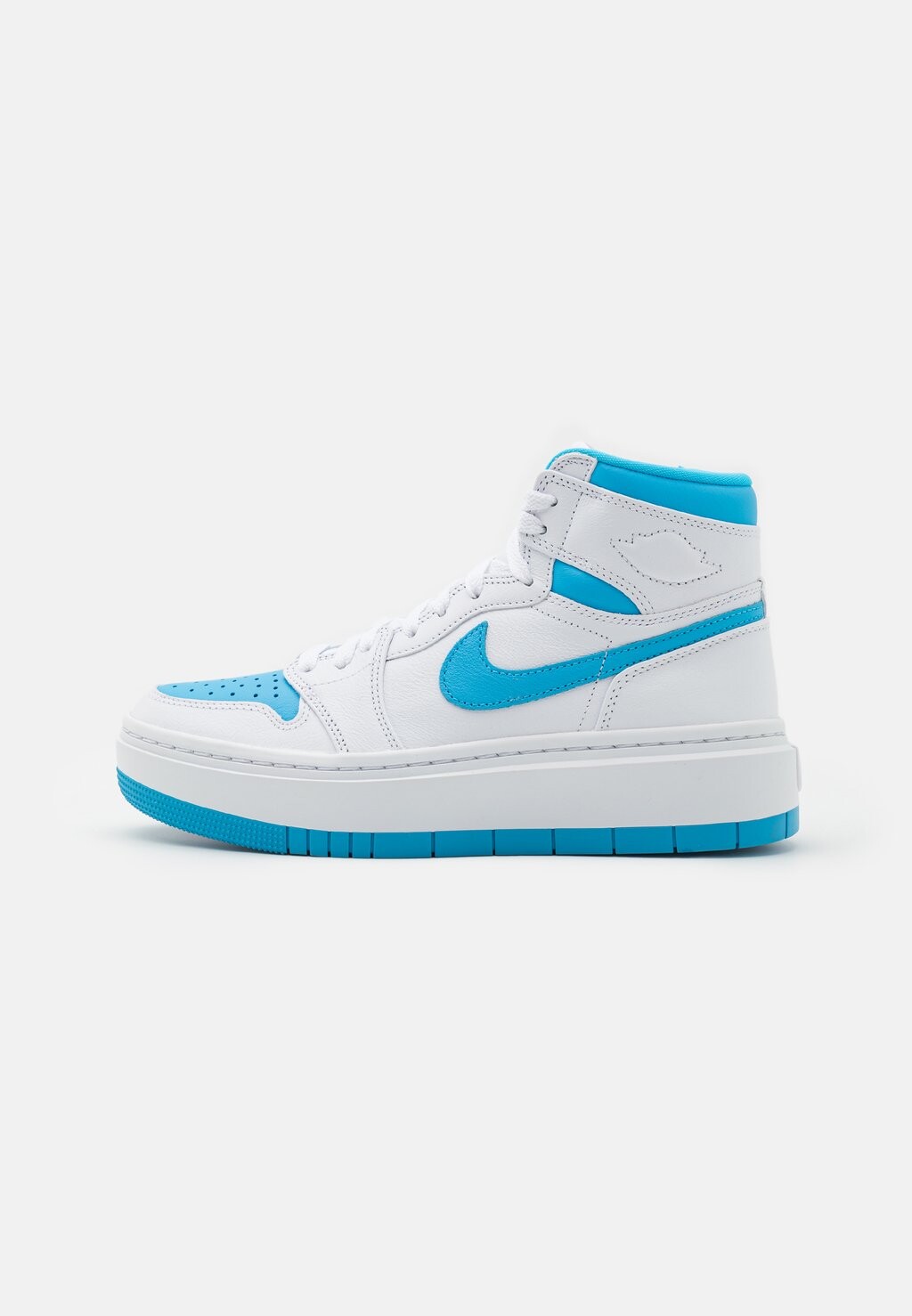 Кроссовки высокие AIR JORDAN 1 ELEVATE , цвет white/dark powder blue/white character luxury powder dark 20 lp002