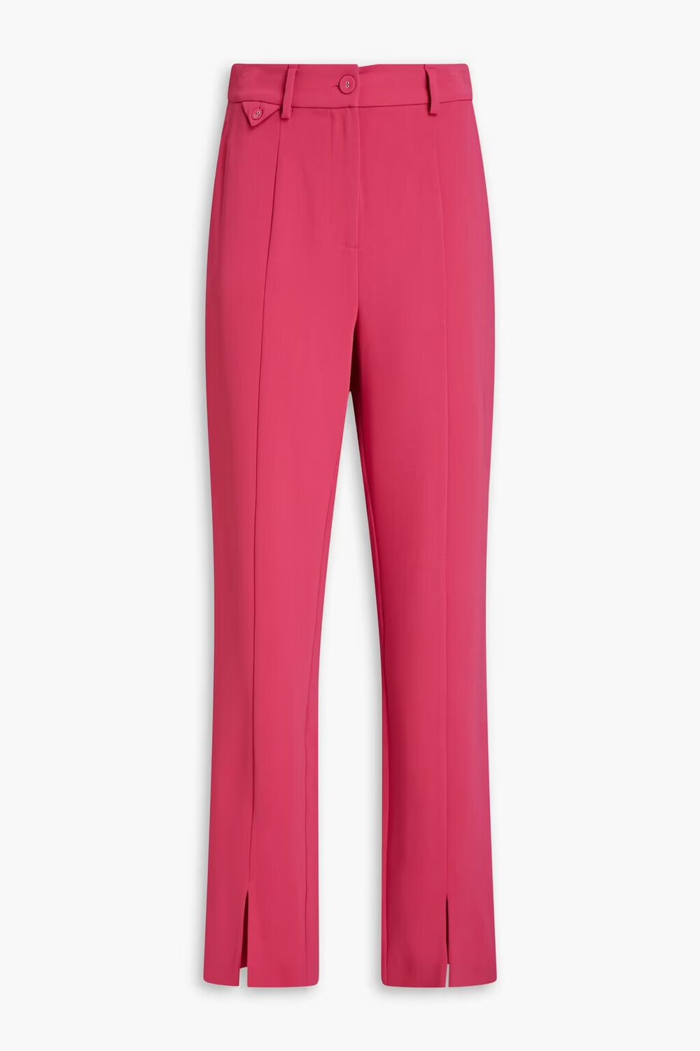 

Креповые брюки прямого кроя Wilder Diane Von Furstenberg, фуксия