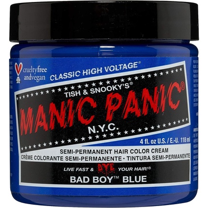Краска для волос High Volt Classic Bad Boy Blue 118мл, Manic Panic