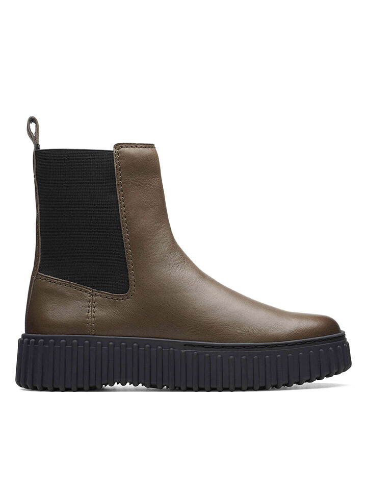 

Ботинки Clarks Leder Chelsea Torhill Maple, хаки
