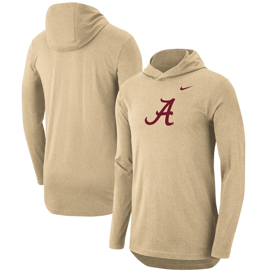 

Футболка с длинным рукавом Nike Alabama Crimson Tide, загар