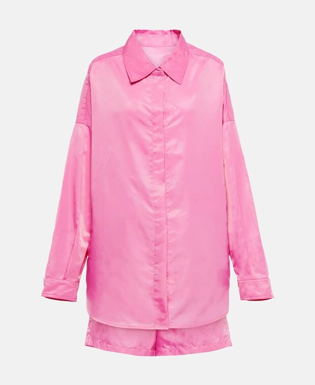 

Комплект из блузки и шорт The Frankie Shop, розовый