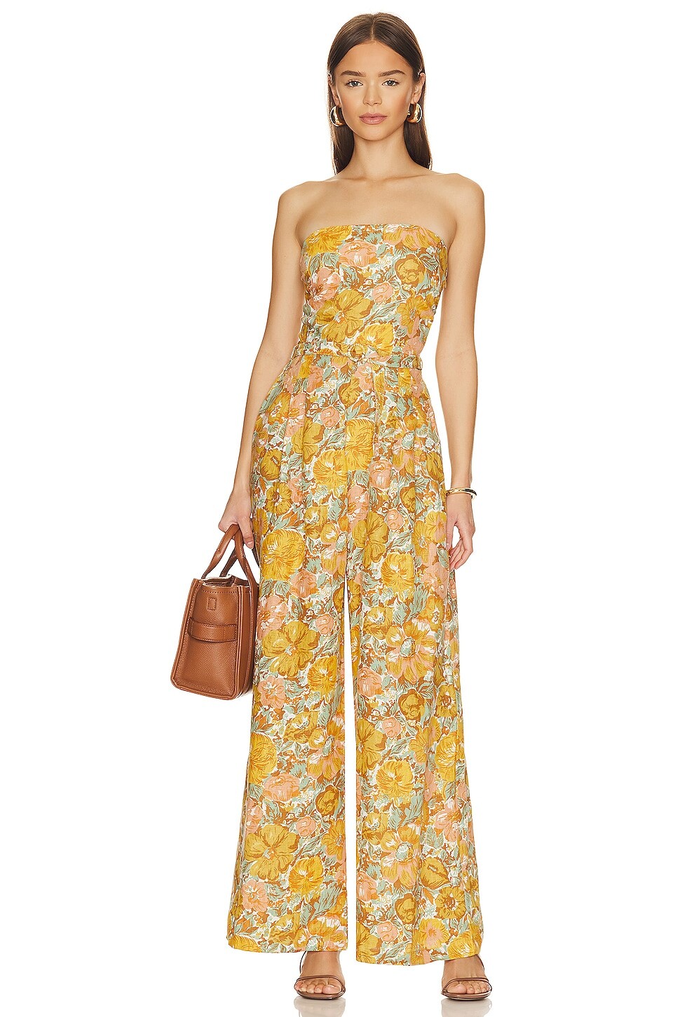 

Комбинезон FAITHFULL THE BRAND Alegrias, цвет Junie Floral Print