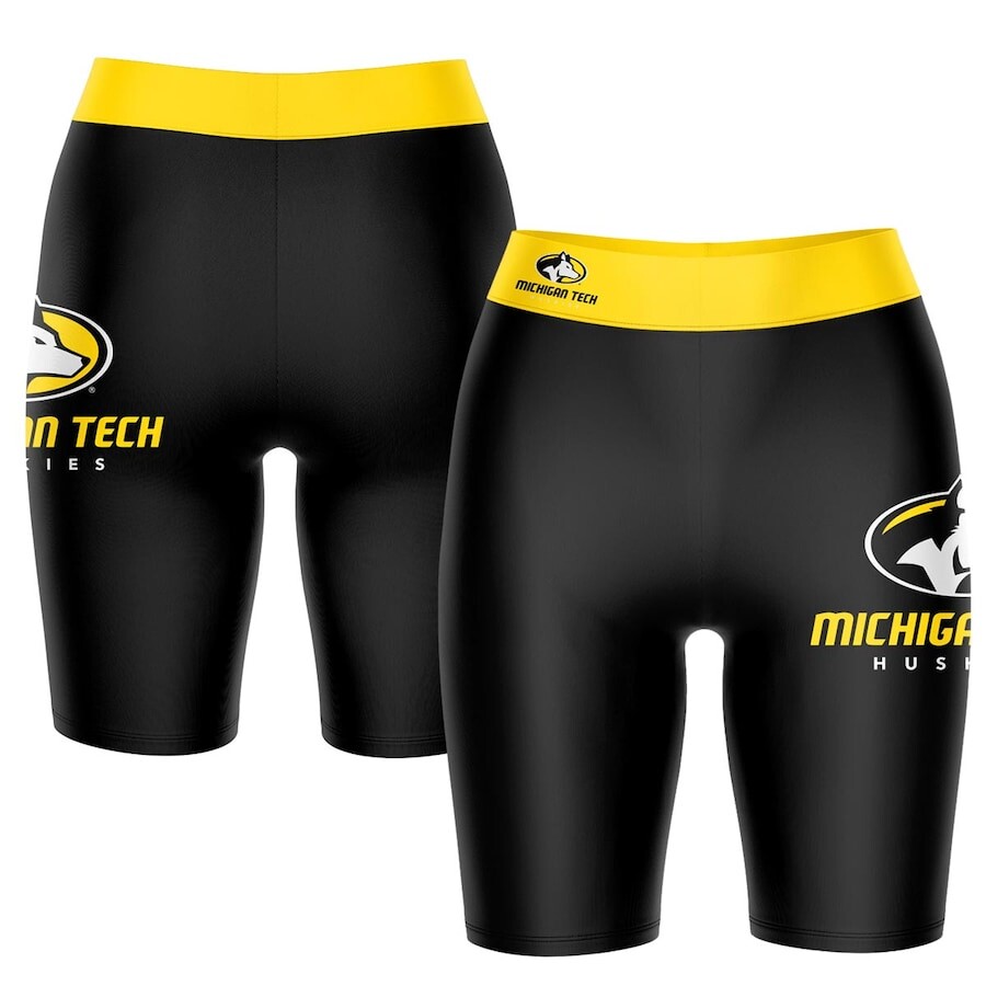 

Шорты Vive La Fete Michigan Tech Huskies, черный