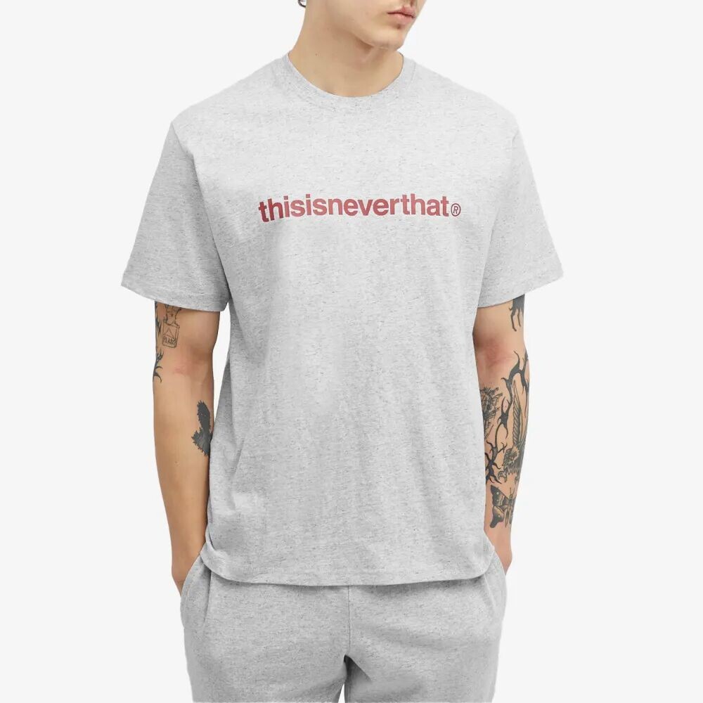 

Thisisneverthat Футболка с логотипом, серый