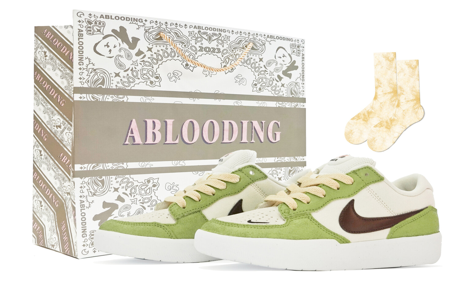 

Кроссовки для скейтбординга Nike SB Force 58 унисекс, цвет matcha color