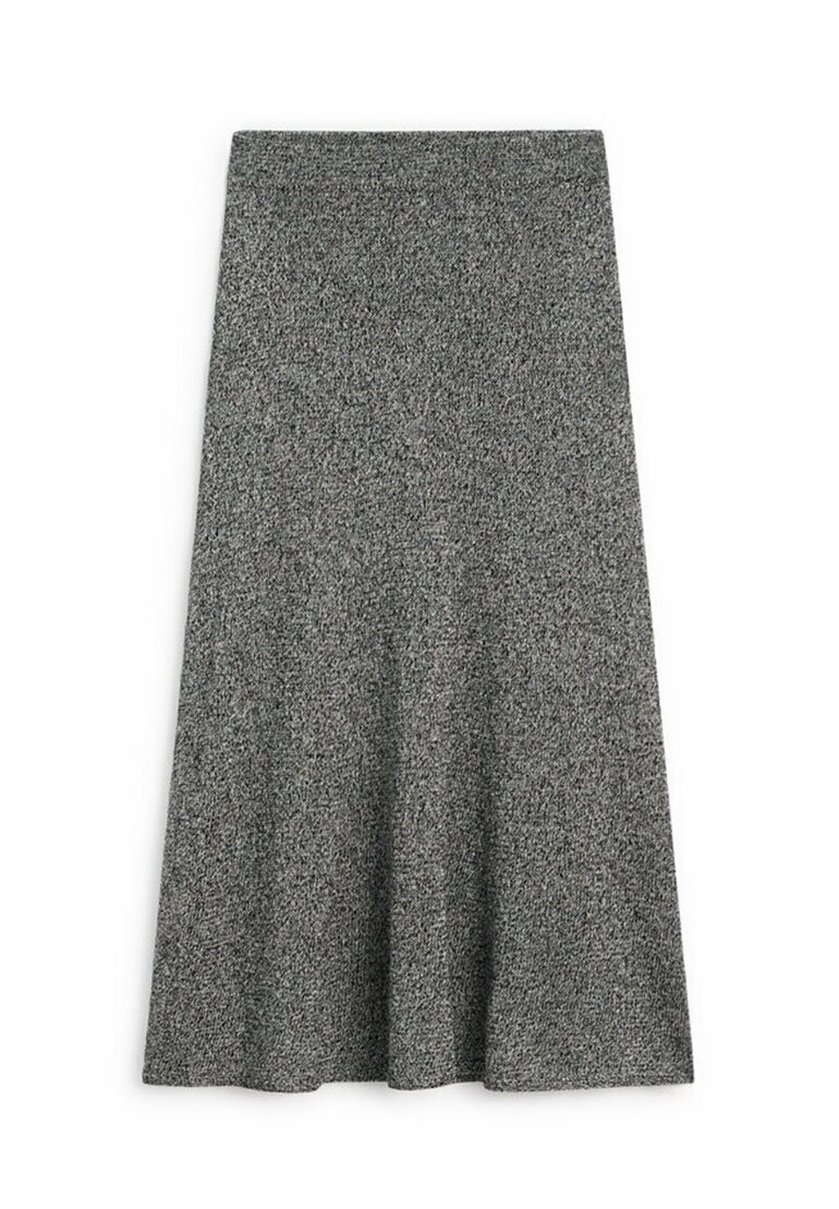 

Юбка А-силуэта MIDI Massimo Dutti, серый