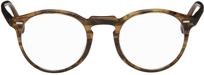 

Очки Gregory Peck черепаховой расцветки Oliver Peoples