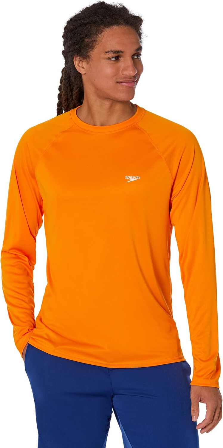 

Легкая рубашка для плавания с длинными рукавами Speedo, цвет Oriole