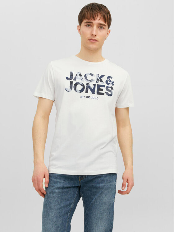 

Футболка стандартного кроя Jack&Jones, белый