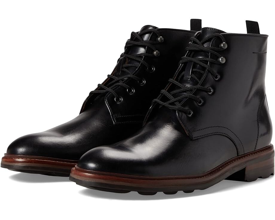 

Ботинки Johnston & Murphy Collection Welch Plain Toe Boots, черный
