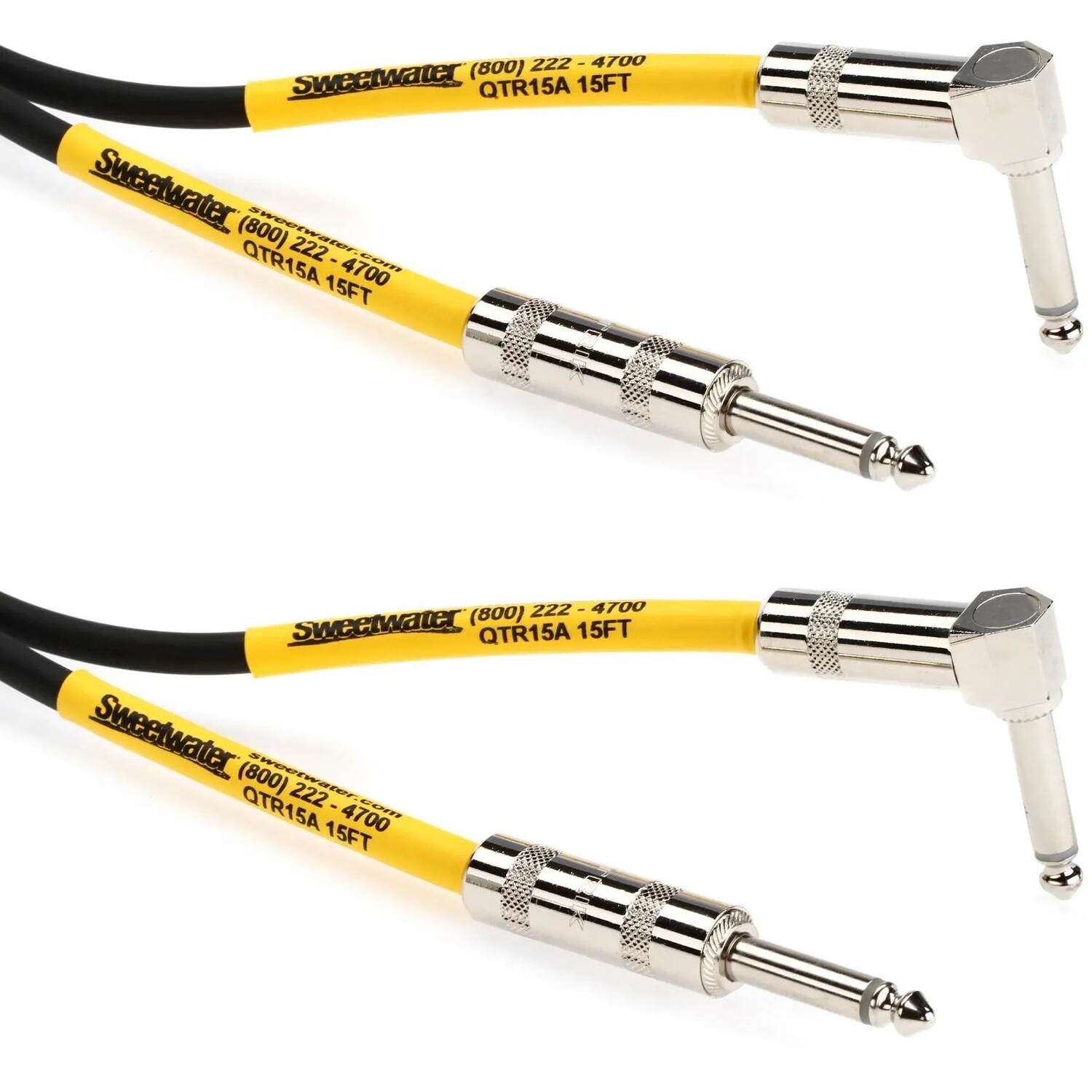 

Pro Co EGL-15 Excellines Прямой и угловой инструментальный кабель (2 шт.) — 15 футов