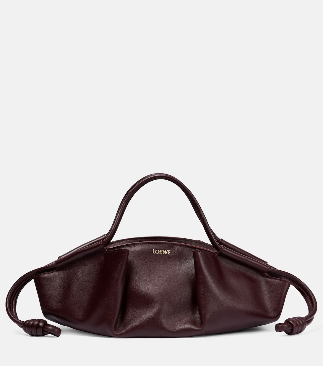 

Маленькая сумка-тоут Paseo из кожи Loewe, красный