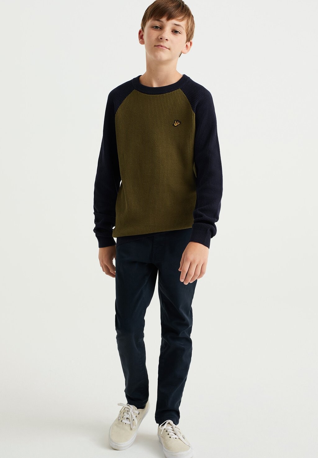 

Вязаный свитер WE Fashion, цвет blue