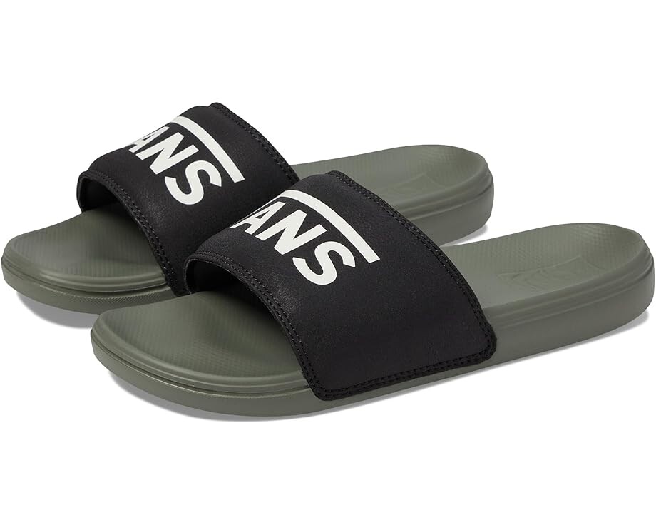 

Сандалии Vans La Costa Slide-On, цвет Black/Olivine