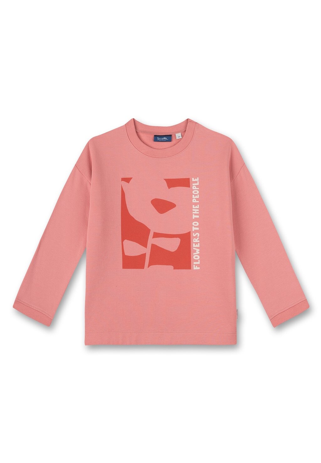 

Толстовка FLOWERS FOR YOU Sanetta Kidswear, цвет rosa