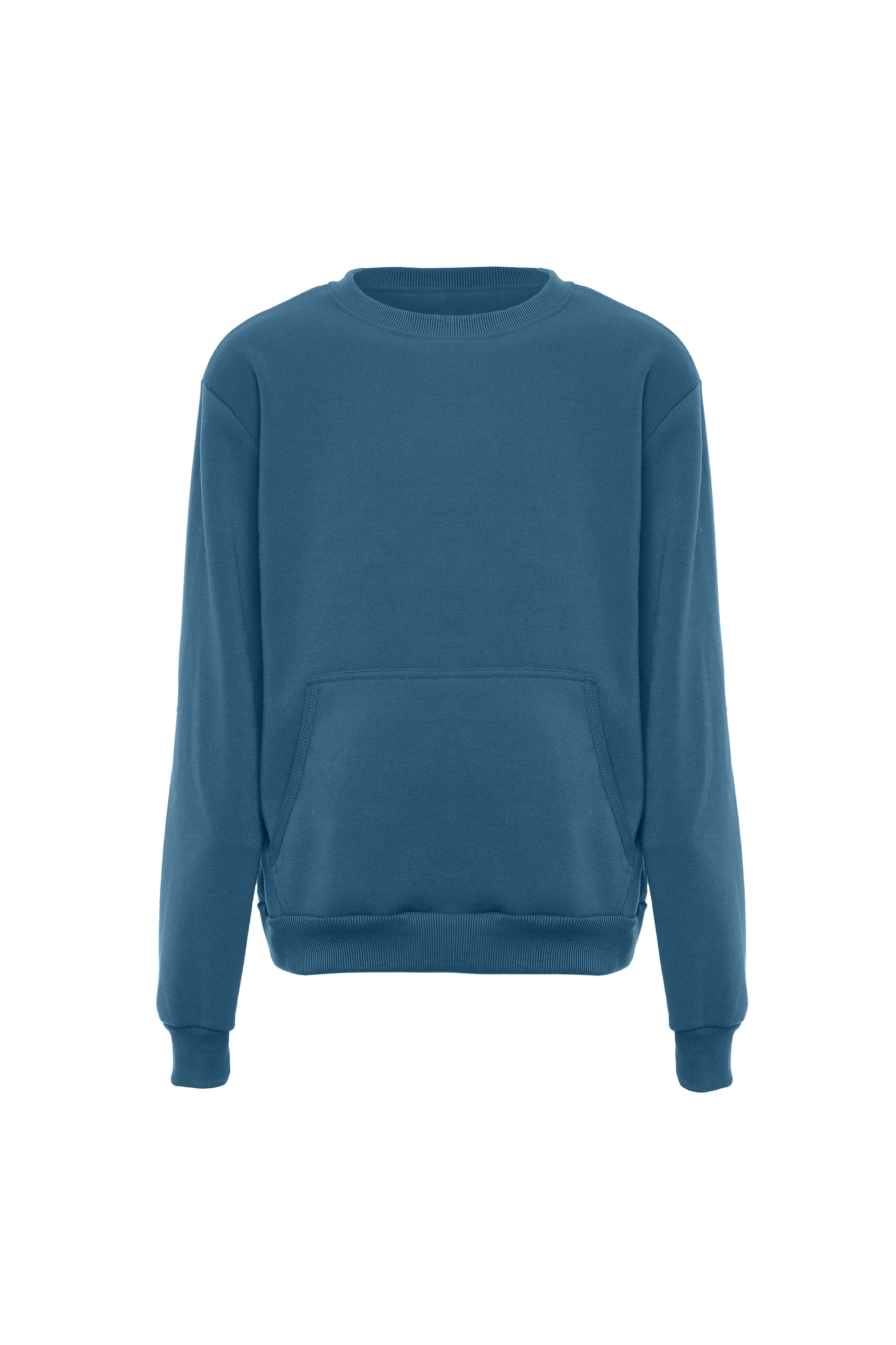 цена Толстовка MO Round Neck Sweater, цвет DENIMBLAU