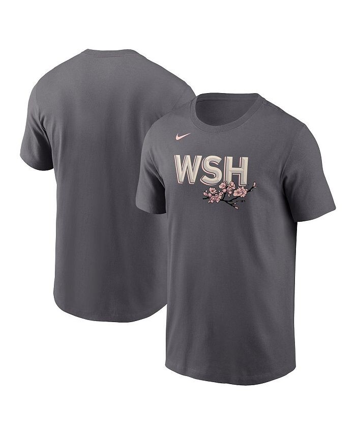

Мужская серая футболка Washington Nationals City Connect с надписью Nike, серый