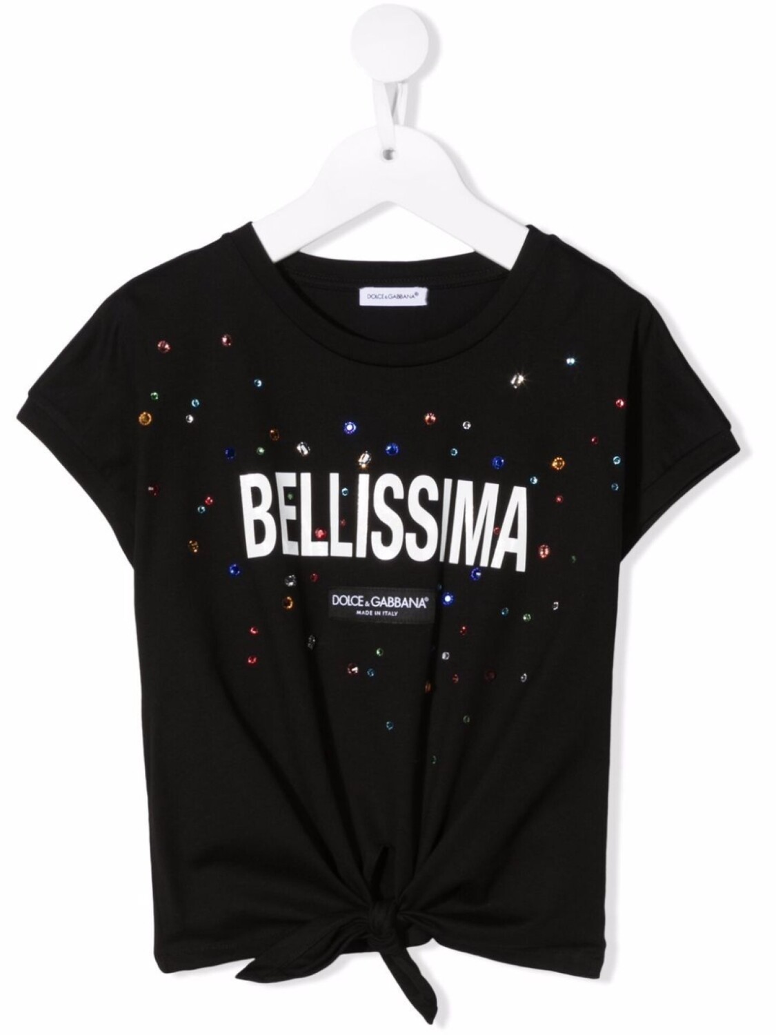 

Dolce & Gabbana футболка с надписью, черный