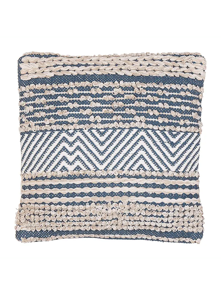 

Декоративная подушка Beliani Deko DEWBERRY, цвет blau/beige