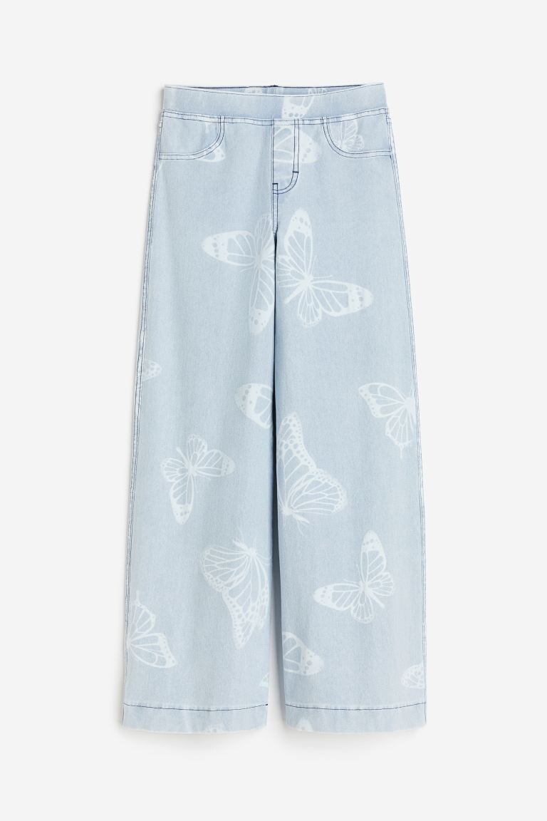 

Широкие брюки H&M, синий