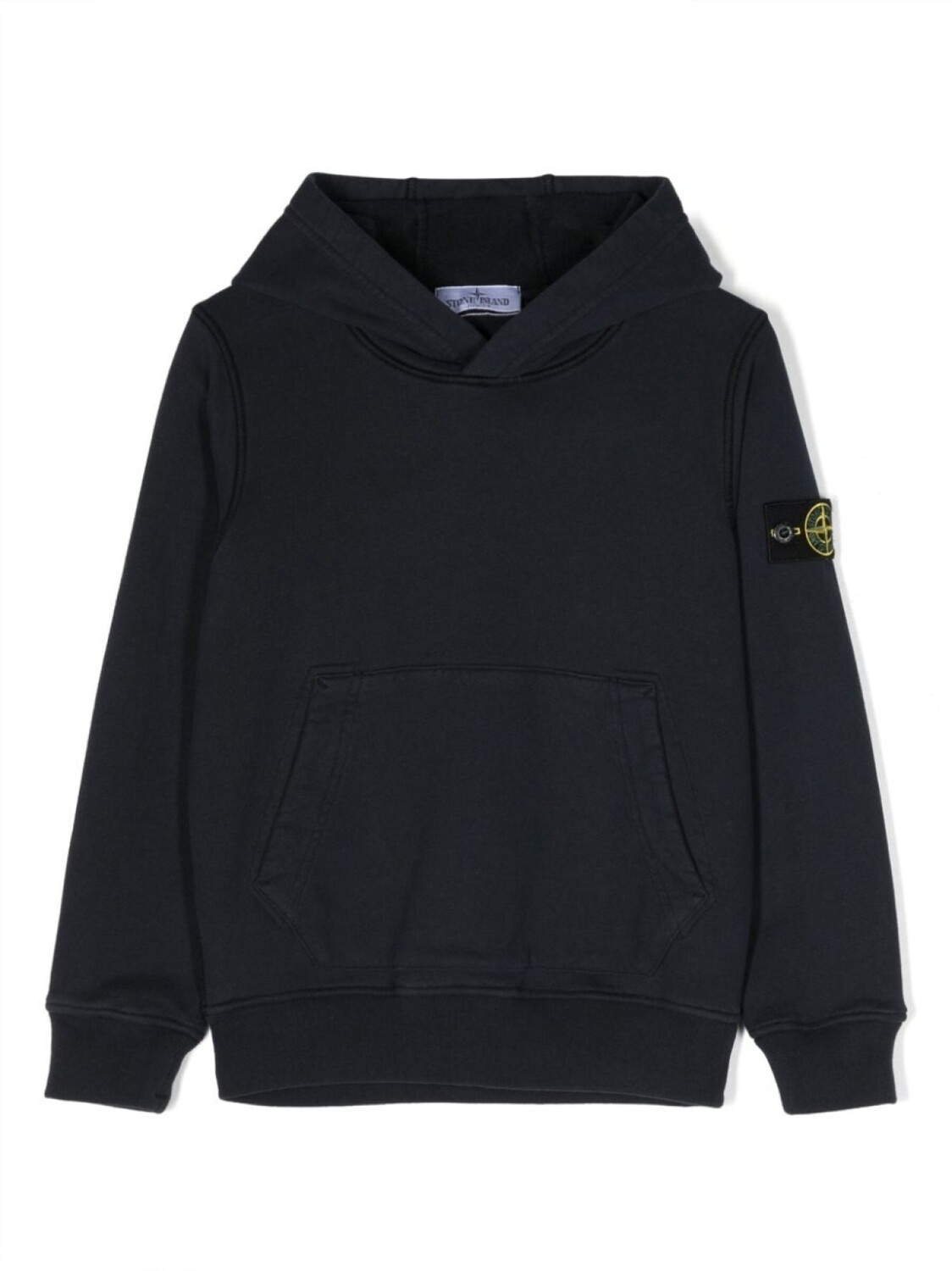 

Stone Island Junior худи с нашивкой Compass, синий