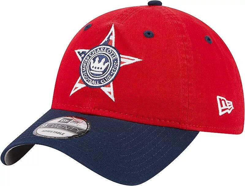 

Регулируемая кепка для папы New Era Charlotte FC 2023 Americana 9Twenty