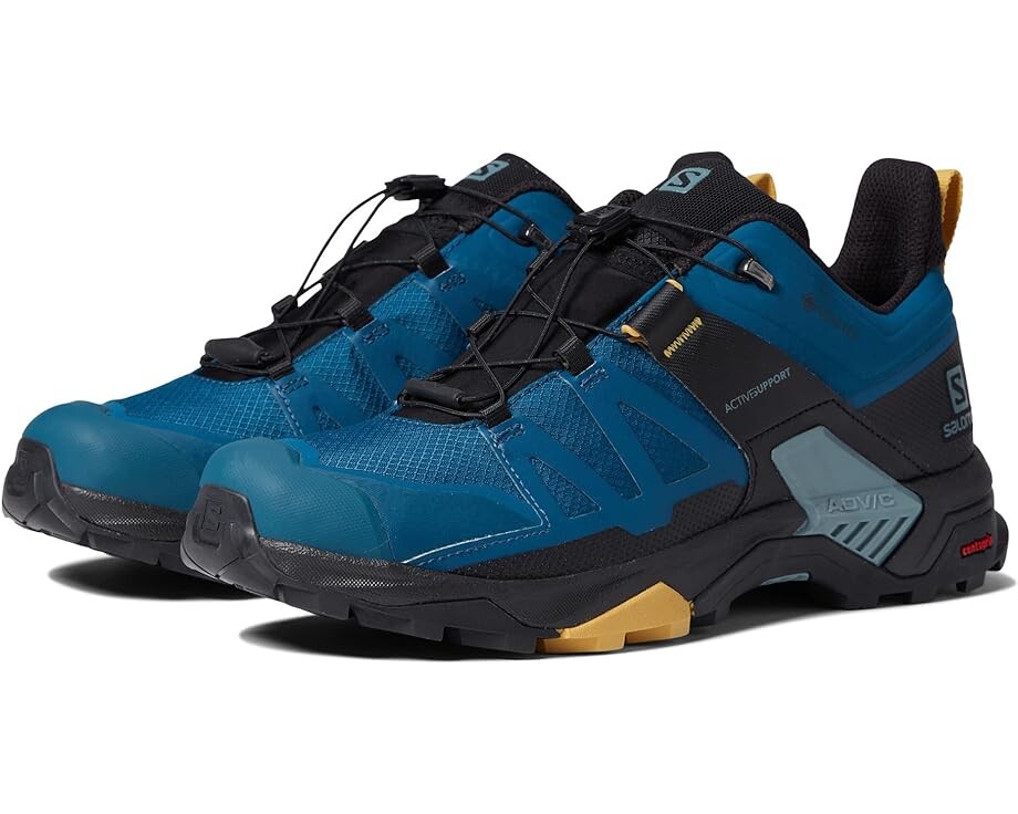 

Кроссовки Salomon X Ultra 4 GTX, цвет Legion Blue/Black/Fall Leaf