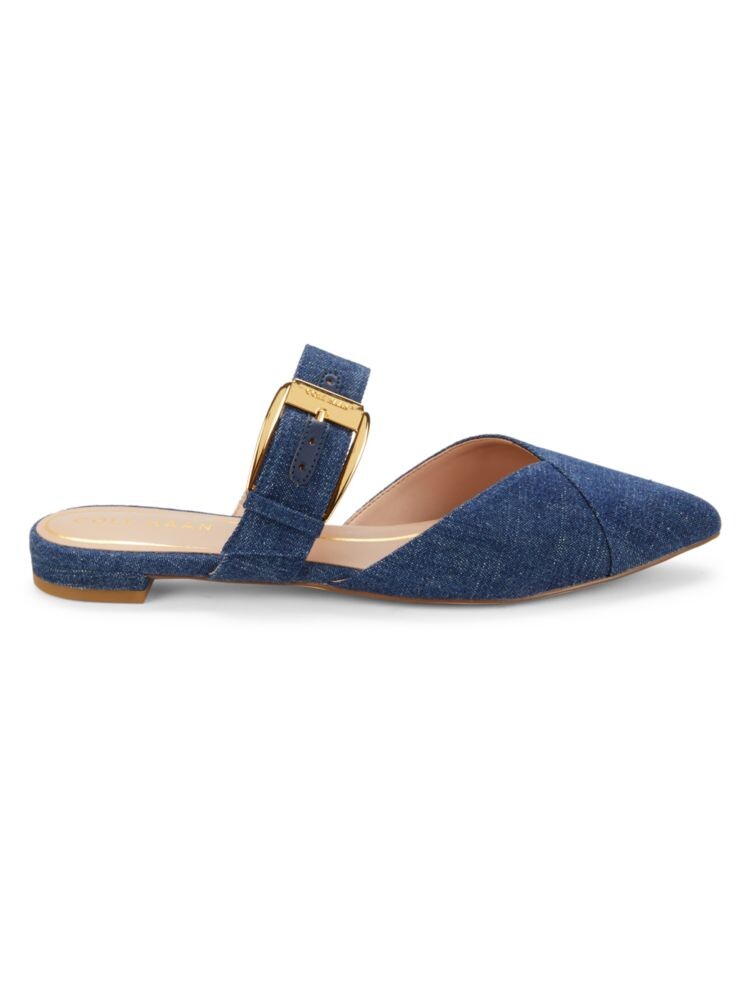 

Джинсовые мюли Vandam Cole Haan, цвет Denim
