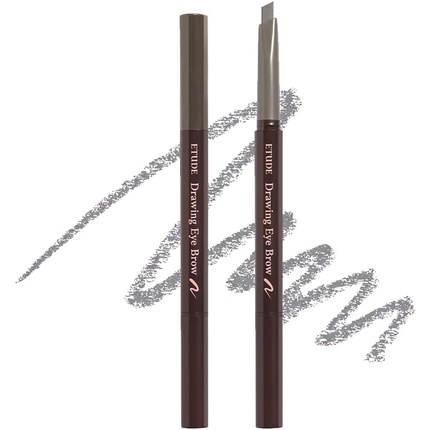 

Etude House Drawing Eye Brow 0,25g Серый 21AD Стойкий карандаш для бровей Мягкая текстурированная естественная повседневная косметика для бровей K-beauty