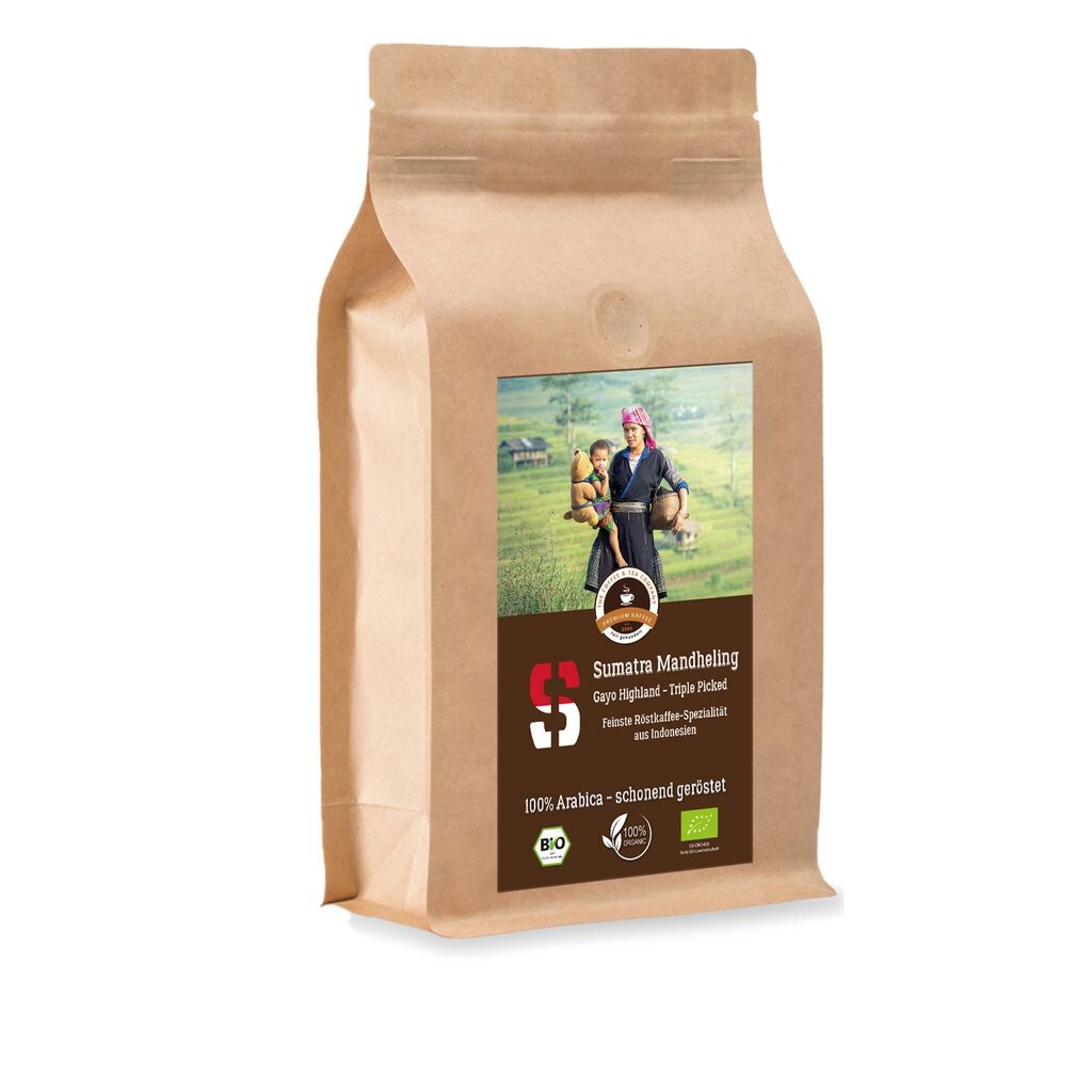 

Суматра Мандхелинг Гайо Хайленд - 1000 г среднего помола The Coffe And Tea Company