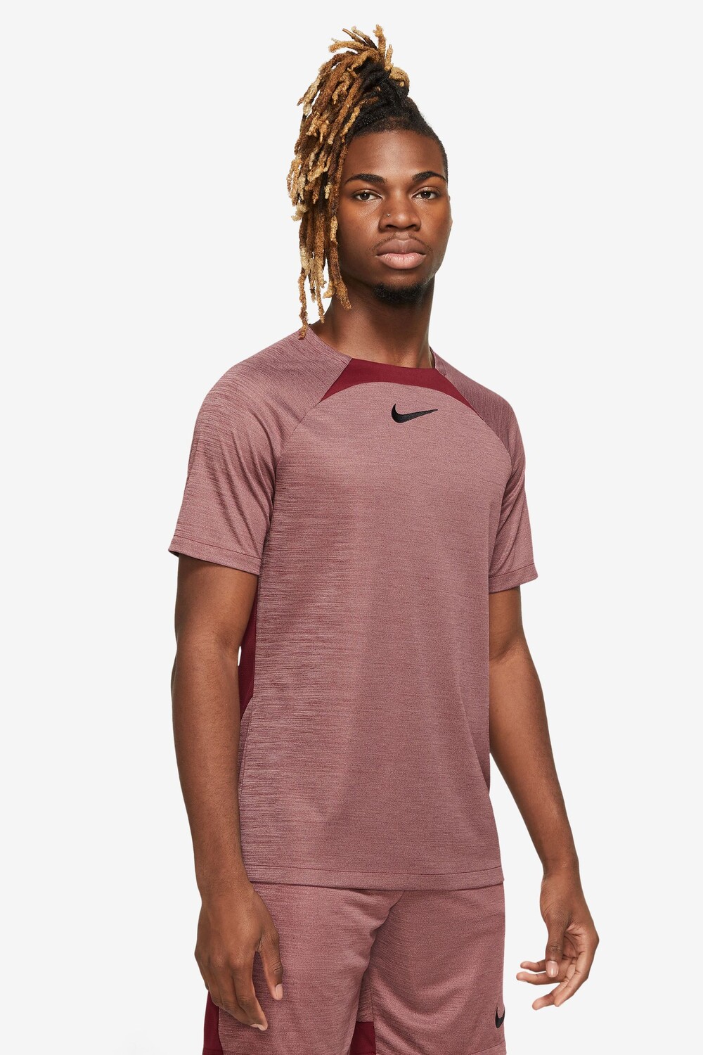 

Тренировочный топ с короткими рукавами Dri-FIT Academy Nike, красный