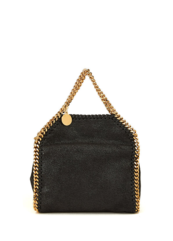 

Женская сумка falabella black gold Stella McCartney