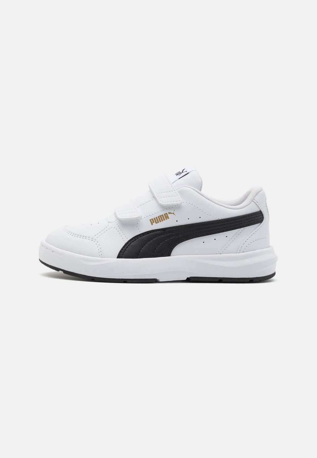 

Кроссовки Evolve Court Unisex Puma, цвет white/black/gold