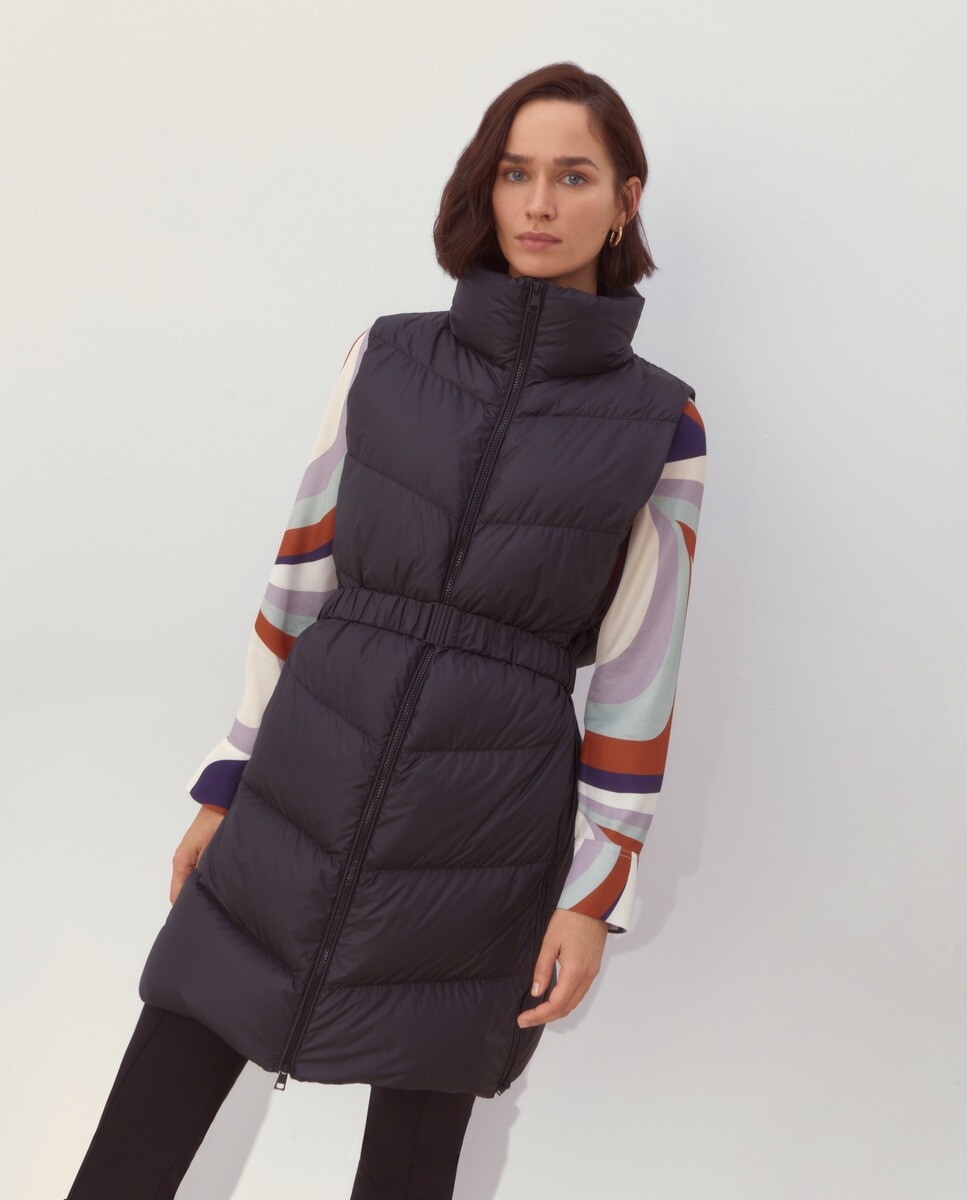 

Женский пуховик с поясом Woman Limited El Corte Inglés, черный