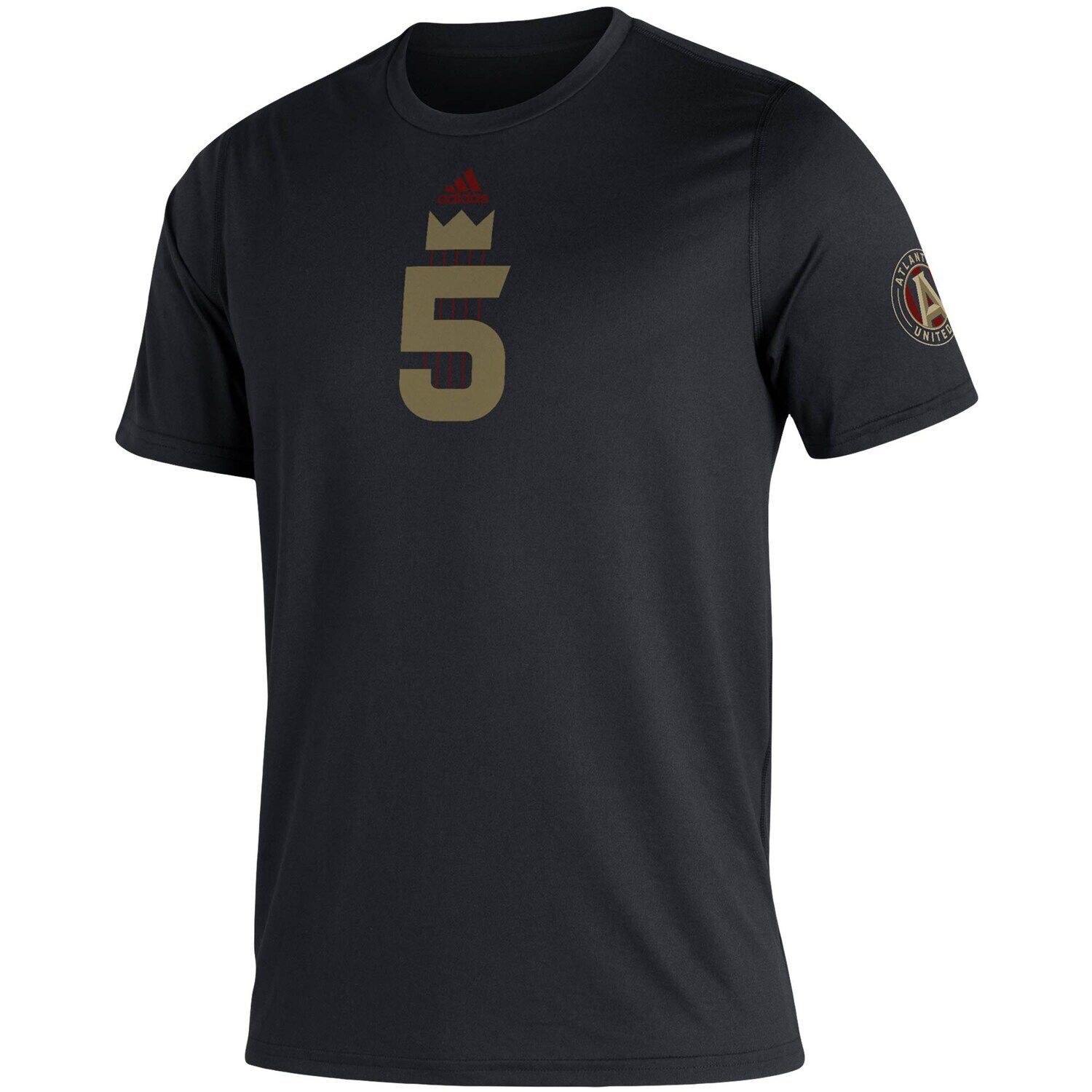 

Мужская черная футболка Atlanta United FC Kickoff adidas, Черный