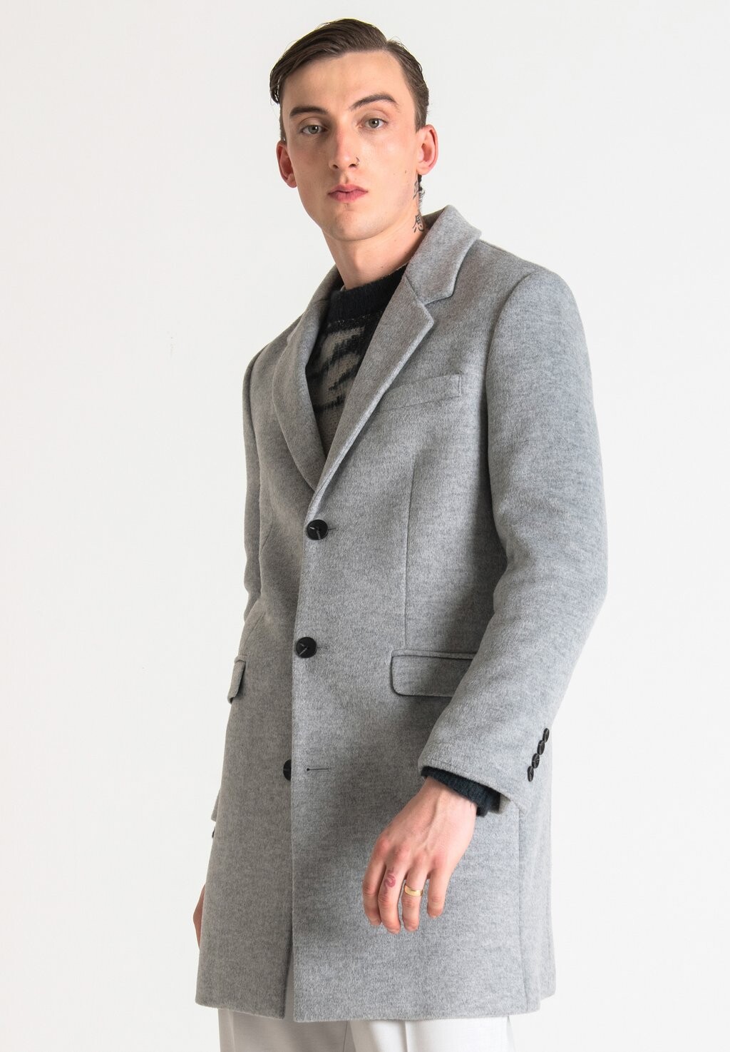 

Пальто классическое Russel Outerwear Antony Morato, цвет medium grey melange