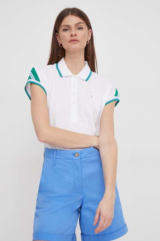 

Поло Tommy Hilfiger, белый