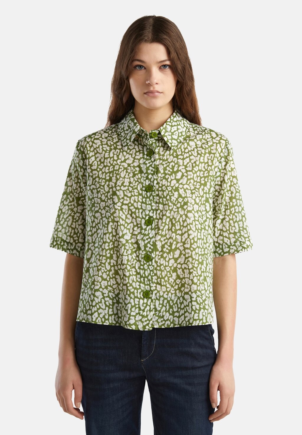 

Рубашка SHORT SLEEVE United Colors of Benetton, разноцветный