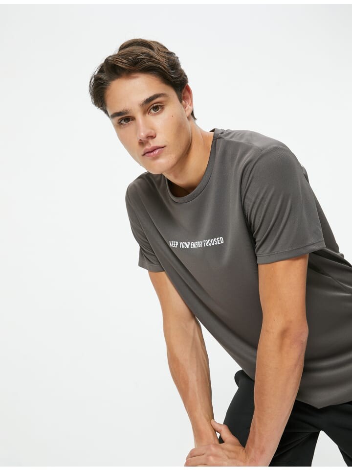 

Футболка KOTON T shirt, антрацит