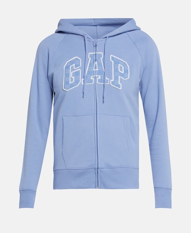 

Толстовка с капюшоном Gap, светло-синий