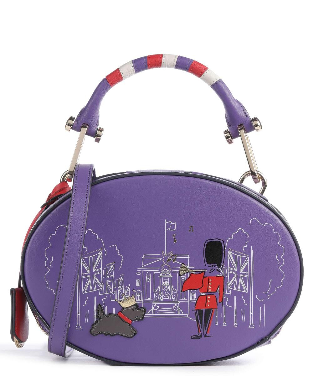 

Сумка через плечо The Coronation Palace Grab из мелкозернистой кожи Radley London, фиолетовый