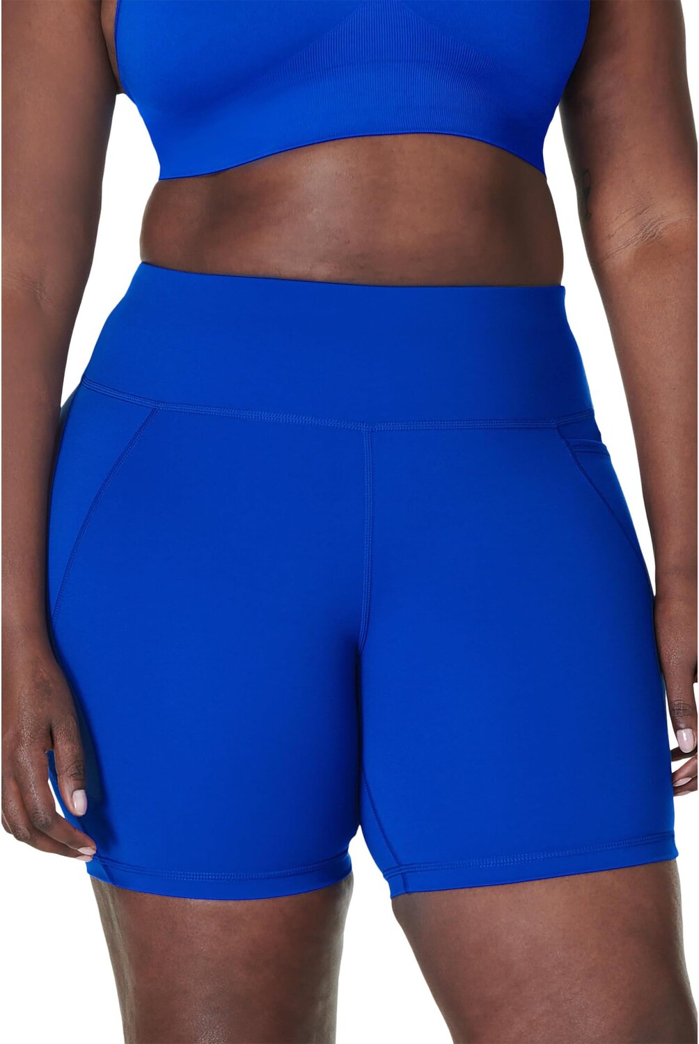 

Шорты Sweaty Betty Power 6" Biker Shorts, цвет Lightning Blue