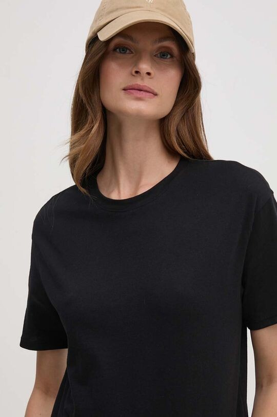 

Хлопковая футболка United Colors of Benetton, черный