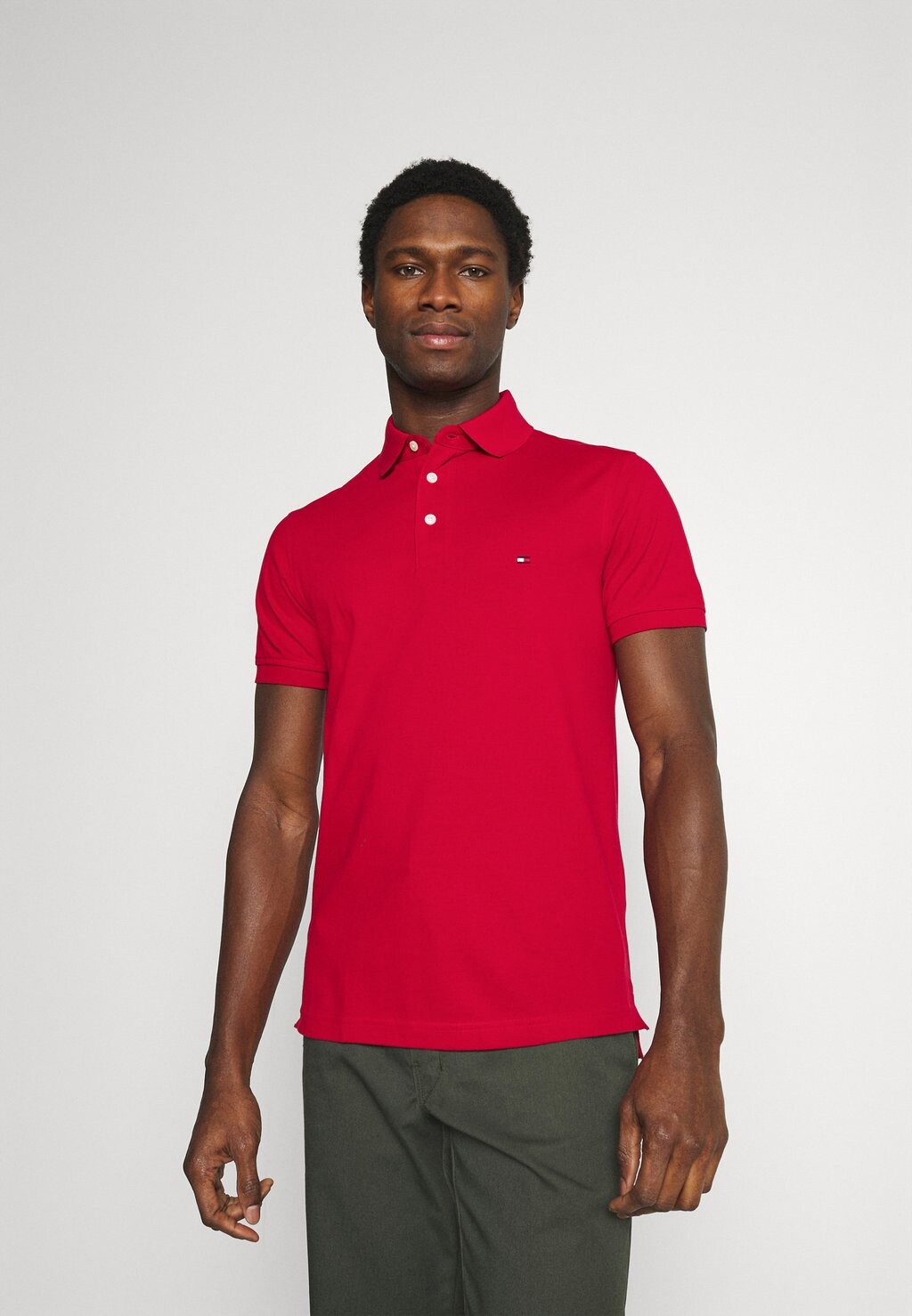 

футболка-поло 1985 SLIM Tommy Hilfiger, основной красный