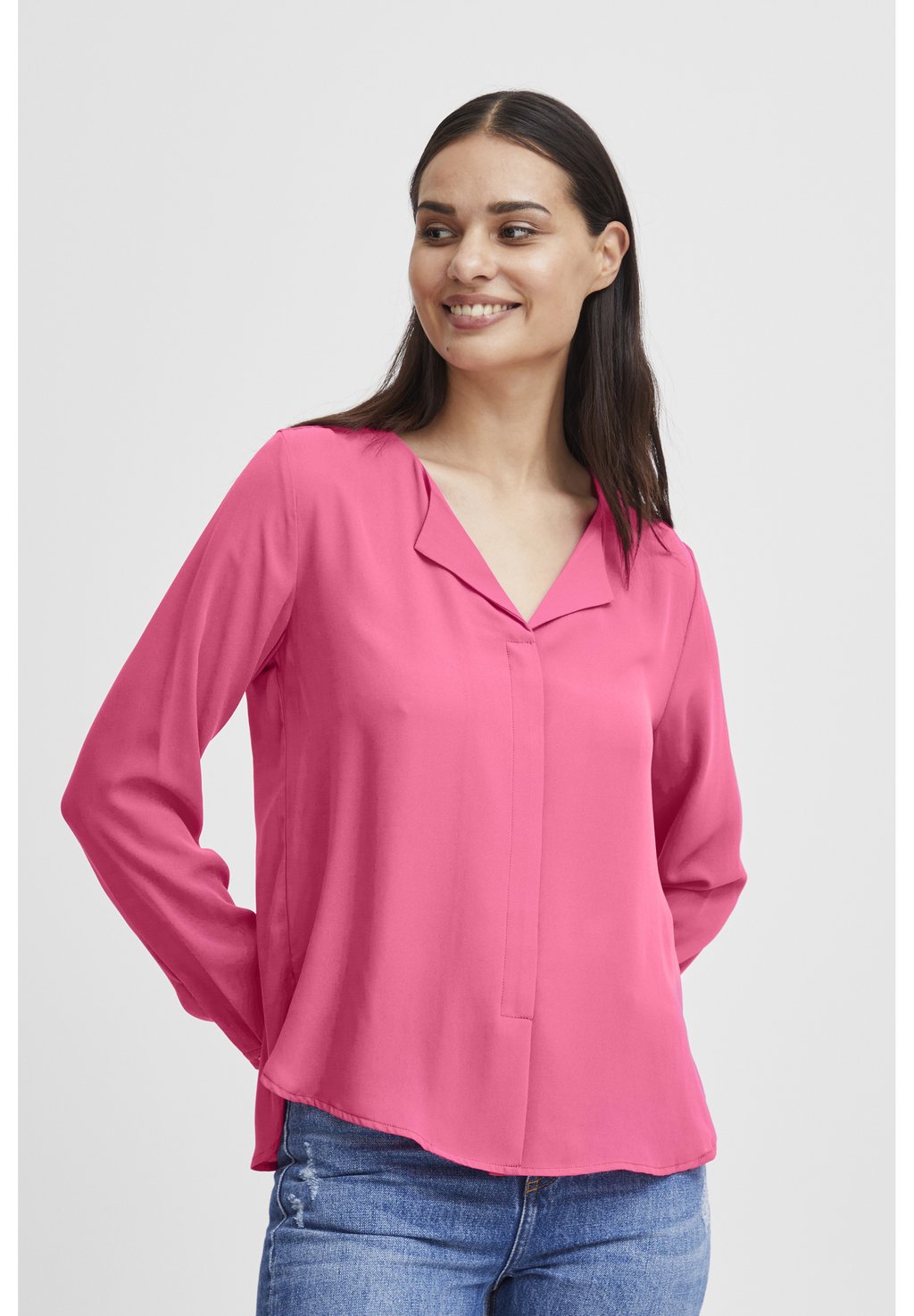Блузка b.young Hialice, пыльно-розовый цена и фото