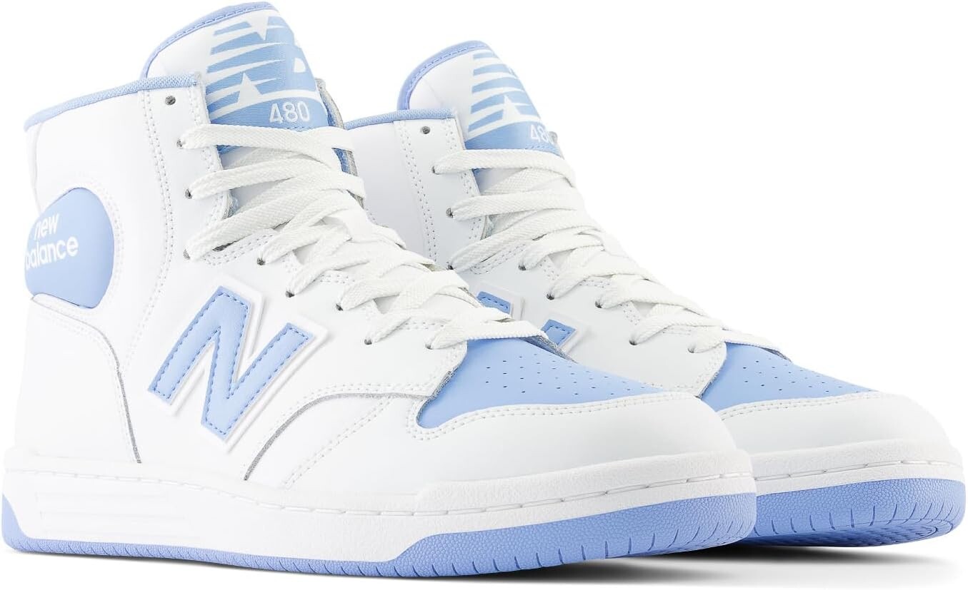 

Кроссовки BB480v1 New Balance, цвет White/Team Carolina